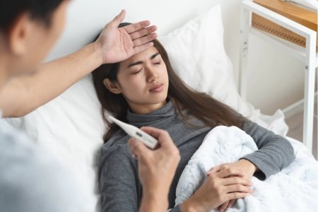 Medical assessment and treatment for fever